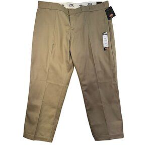 Dickies 774 Original Fit Low-Rise Straight Leg Work Pants Size 24RG Khaki Easy-C